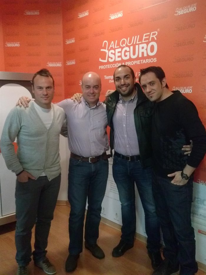 Oscar, Gustavo, Enrique y Guillermo