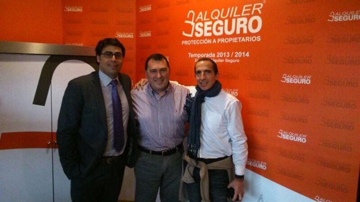 Javier, Alberto Cardeña y Ramón Medrano
