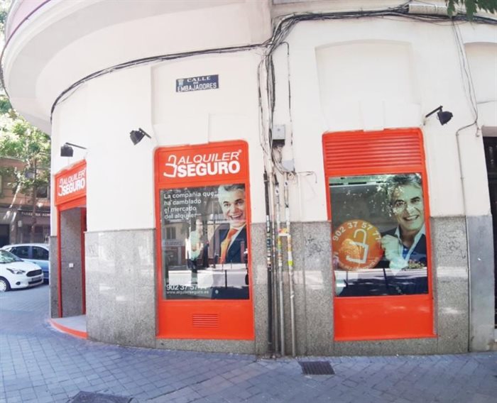Nueva oficina de Alquiler Seguro en Embajadores, Madrid