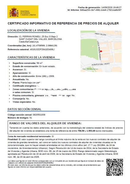 Piso en Calle de Ferran Romeu, SANT CUGAT DEL VALLÈS BARCELONA