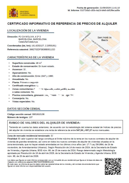 Piso en Calle Berenguer el Gran , SABADELL BARCELONA
