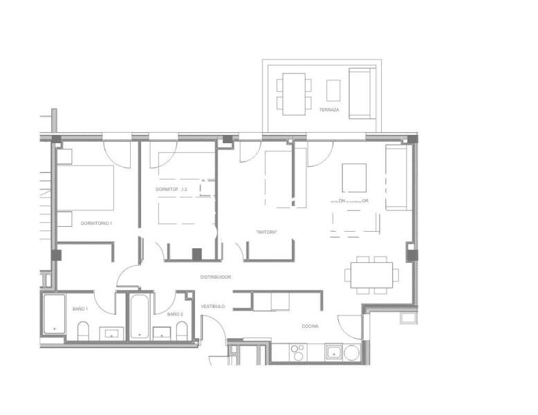 Piso en Calle Tres de abril , COBEÑA MADRID